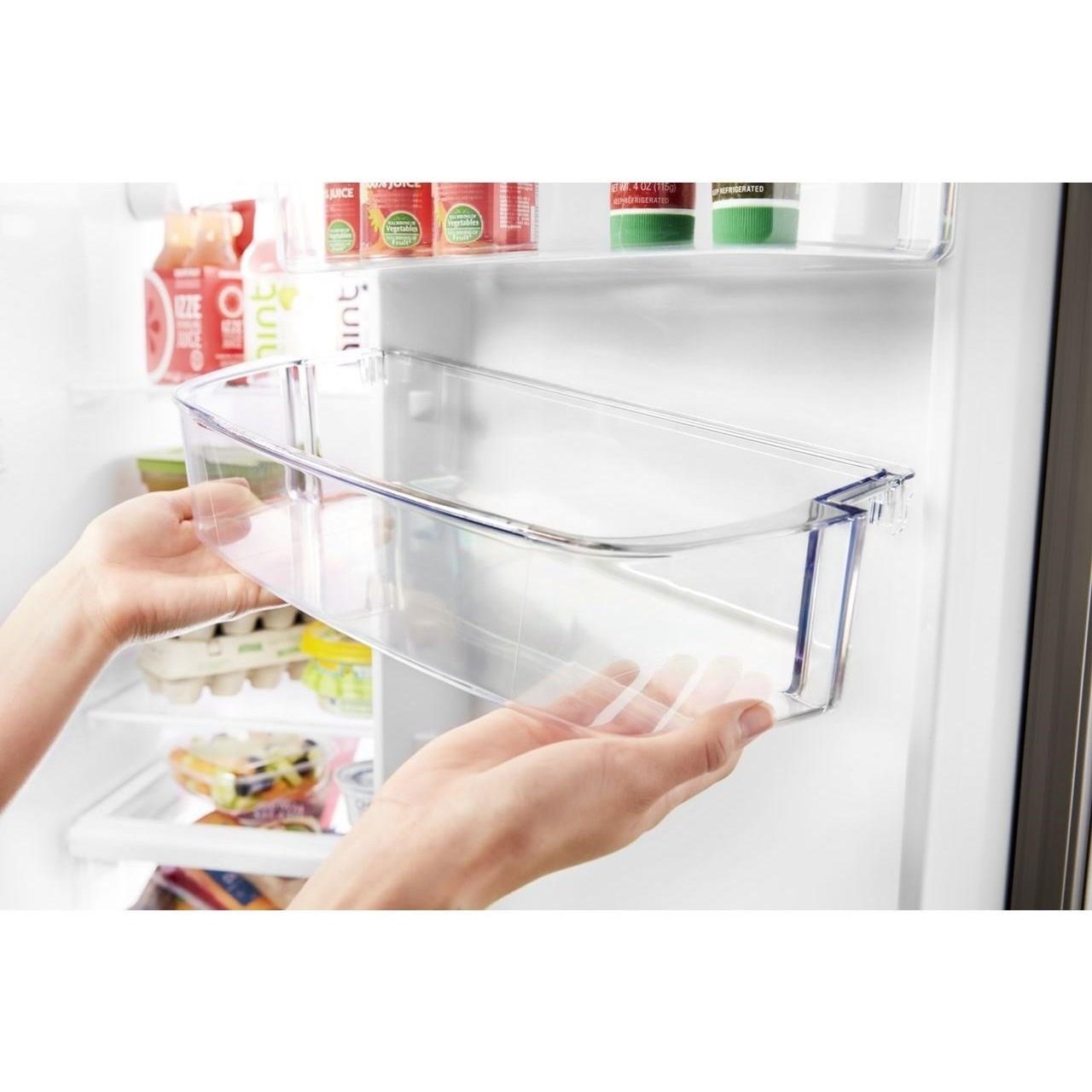 Whirlpool WRSA71CIHZ 36 inch Wide Contemporary Handle Counter